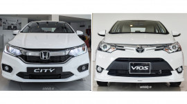 So sánh Honda City 1.5Top 2017 và Toyota Vios TRD 2017