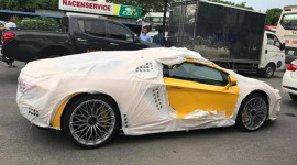 Lamborghini Aventador S đầu ti&ecirc;n về Việt Nam đi đăng kiểm tại H&agrave; Nội