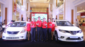 Bộ đ&ocirc;i Nissan X-Trail v&agrave; Sunny phi&ecirc;n bản cao cấp ra mắt thị trường Việt