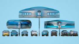 Mô hình xe buýt tương lai bất chấp giao thông nghẹt thở