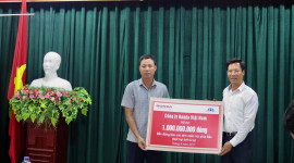 Honda Việt Nam chung tay hỗ trợ các gia đình chịu thiệt hại do lũ quét
