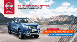 Lần thứ 3 Nissan l&agrave; nh&agrave; t&agrave;i trợ V&agrave;ng của Vietnam Off-road Cup