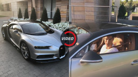 Cristiano Ronaldo cầm lái siêu phẩm Bugatti Chiron mới tậu