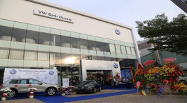 Volkswagen Việt Nam khai trương đại l&yacute; đạt chuẩn 4S tại B&igrave;nh Dương
