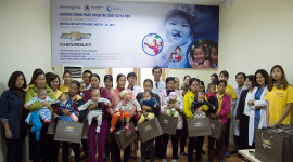 Chevrolet hỗ trợ mang lại nụ cười cho hơn 50 trẻ em tại Việt Nam