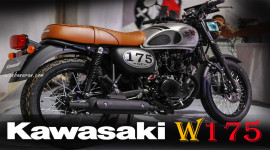 Xế hoài cổ Kawasaki W175 trình làng, giá gần 50 triệu đồng