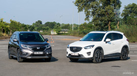 Honda CR-V 2.4L 2016 vs. Mazda CX-5 2.5L 2016: Bạn chọn xe nào?