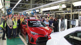 Toyota Corolla chạm ngưỡng 1 triệu xe sản xuất tại Mỹ