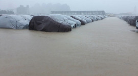 &Ocirc;t&ocirc; tại nh&agrave; m&aacute;y Hyundai Ninh B&igrave;nh kh&ocirc;ng bị ảnh hưởng ngập nước