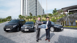 Mercedes-Benz Việt Nam bàn giao 16 xe cho khu nghỉ dưỡng Duyên Hà Resort Cam Ranh