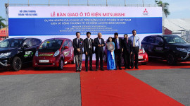 Mitsubishi Motors bàn giao xe điện đến Tp. Đà Nẵng