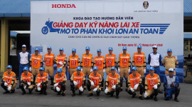 Honda Việt Nam tập huấn LXAT cho CSGT