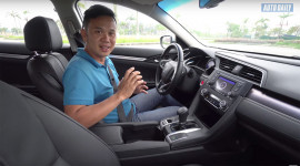 Thử phanh tay điện tử trên Honda Civic 1.8E