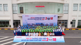 Honda Việt Nam tổ chức Hội thi &rdquo;Hướng dẫn vi&ecirc;n L&aacute;i xe an to&agrave;n xuất sắc năm 2018&rdquo;