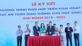 Honda Việt Nam tiếp trục triển khai các hoạt động ATGT giai đoạn 2018-2023