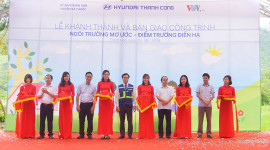 Hyundai Thành Công khánh thành điểm trường tiểu học tại Thanh Hóa