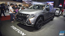 Diện kiến Mitsubishi Triton Athlete gi&aacute; 725,5 triệu tại VMS 2018