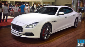 Dàn "xế khủng" Maserati hút hồn khách Việt