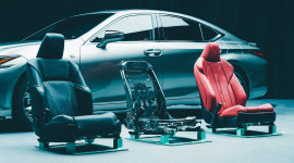 Lexus mất 3 năm để phát triển ghế ngồi cho ES mới