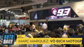 Marc Marquez "gây bão" tại gian hàng Honda