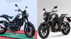 M&ocirc; t&ocirc; 500cc, chọn Honda CB500F hay Benelli Leoncino?