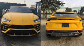Siêu xe Lamborghini Urus thứ 3 về Việt Nam với màu vàng nổi bật