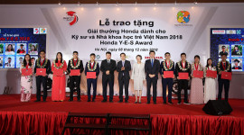 Honda Việt Nam tổ chức Lễ Trao tặng Giải thưởng Honda Y-E-S 2018