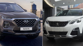 Chờ Hyundai Santa Fe 2019 hay mua lu&ocirc;n Peugeot 5008?