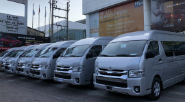 Toyota giao gần 200 xe Hiace cho công ty Phương Trang – Futa Bus Lines