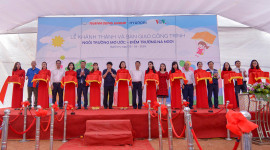 Hyundai Thành Công khánh thành điểm trường tiểu học tại Nghệ An