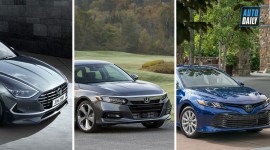 So sánh trang bị của bộ ba Hyundai Sonata, Honda Accord và Toyota Camry