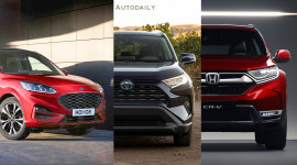 So sánh Ford Escape 2020 với Honda CR-V và Toyota RAV4