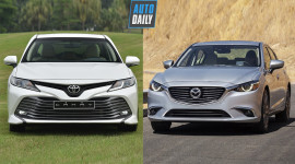 Hơn 1 tỷ đồng, chọn Toyota Camry 2.0G 2019 hay Mazda6 2.5 Premium?