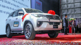 Toyota Fortuner lắp ráp trong nước ra mắt tại Việt Nam, giá từ 1,033 tỷ