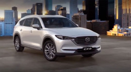 Mazda CX-8 giá từ 1,149 tỷ đồng, QUYẾT ĐẤU Toyota Fortuner và Hyundai SantaFe