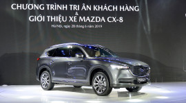 Mazda CX-8 ra mắt khách hàng tại Hà Nội