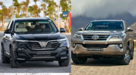 VinFast Lux SA2.0 ĐỐI ĐẦU "thánh" Toyota Fortuner: Bạn chọn xe nào?