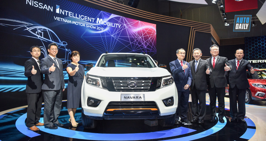 To&agrave;n cảnh gian h&agrave;ng Nissan tại Vietnam Motor Show 2019
