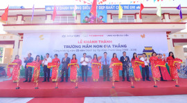 TC MOTOR và Hyundai khánh thành trường mầm non chuẩn quốc gia tại Ninh Bình