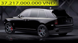 Rolls-Royce Cullinan Black Badge ch&iacute;nh h&atilde;ng gi&aacute; hơn 37 tỷ tại Việt Nam