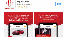 Ứng dụng My Honda+ của Honda Việt Nam ch&iacute;nh thức đi v&agrave;o sử dụng