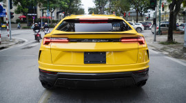 Siêu SUV Lamborghini Urus giá triệu USD của thiếu gia nhà bầu Hiển