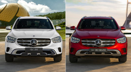 So sánh Mercedes GLC 200 giá 1,749 tỷ và GLC 200 4Matic 2020 giá 2,039 tỷ