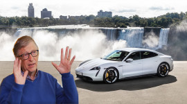 Tỷ ph&uacute; Bill Gates khen Tesla nhưng mua một chiếc Porsche Taycan