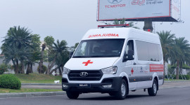 Tập đoàn Thành Công và Hyundai Motor tặng 10 xe Solati cứu thương