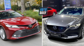 New Mazda6 2020 so kè Toyota Camry: Chọn sedan hạng D nào?