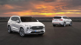 Chi tiết Hyundai Santa Fe 2021 phiên bản tiết kiệm nhiên liệu