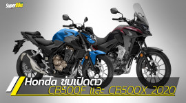 Bộ đôi Honda CB500F và CB500X 2020 ra mắt với dàn áo ấn tượng hơn