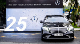 25 năm hoạt động, Mercedes-Benz Việt Nam bán hơn 40.000 xe sang