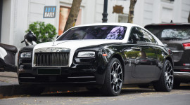 Rolls-Royce Wraith của Hoa hậu Thu Ngân được độ ấn tượng